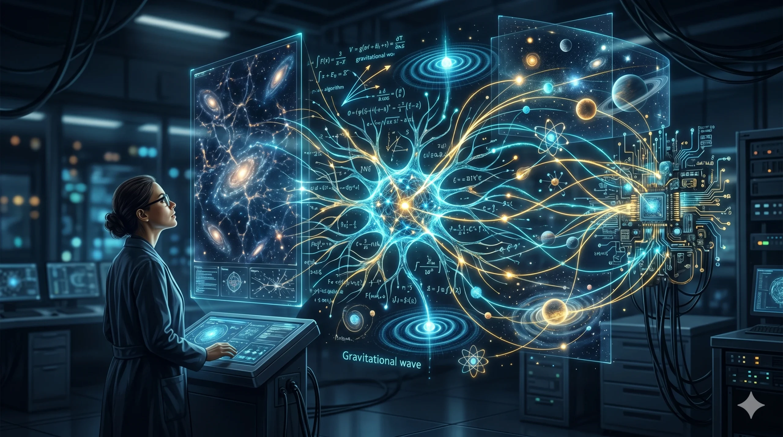 AI discover new laws of physics through hidden patterns in particles fields and spacetime