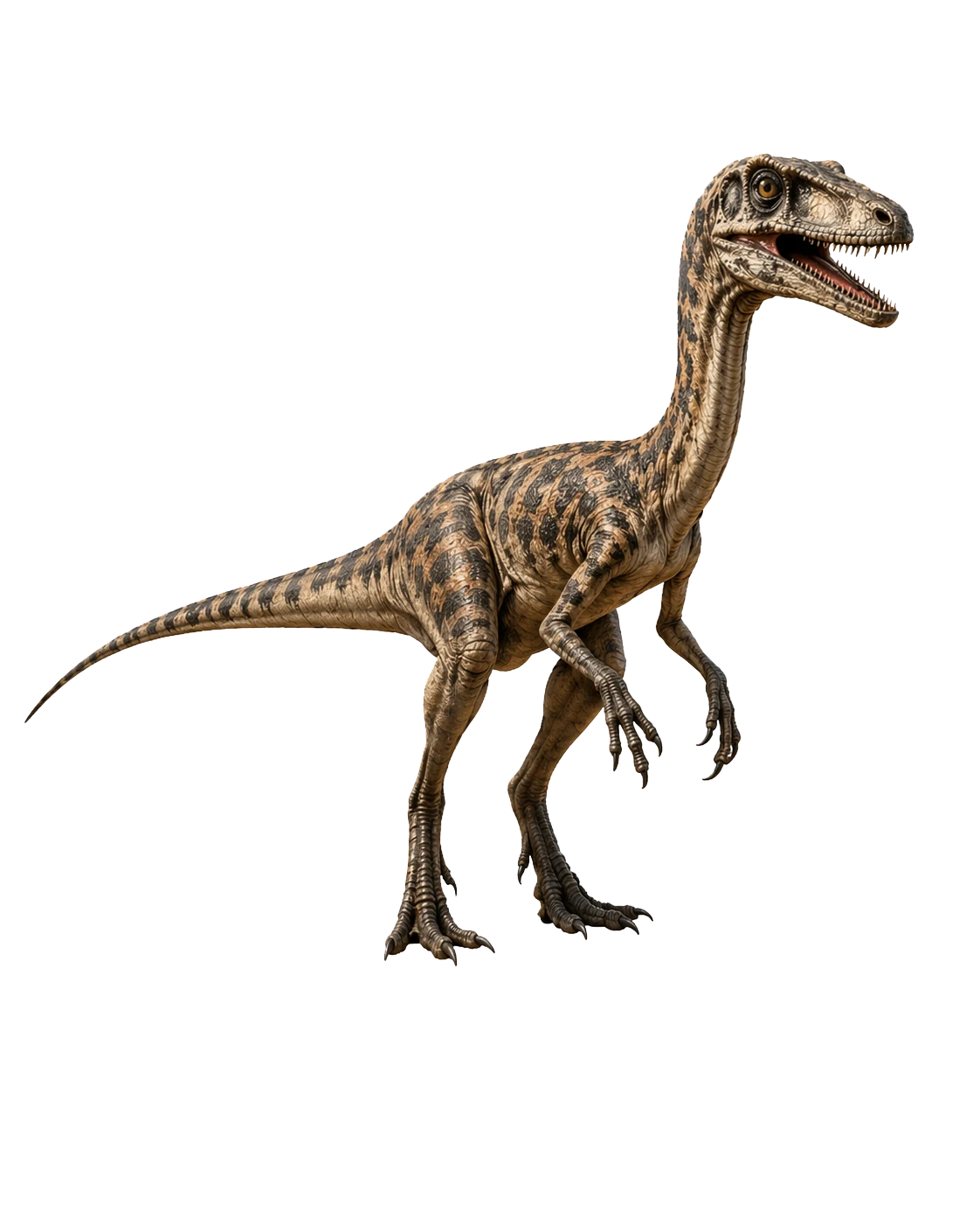 Coelophysis field file image from the age of dinosaurs